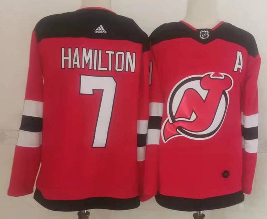 Dougie Hamilton New Jersey Devils Official NHL Adidas Jersey
