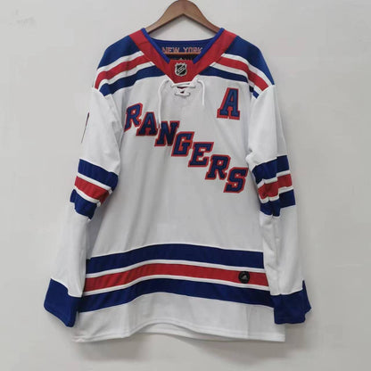 Mika Zibanejad New York Rangers Official NHL Adidas Jersey white