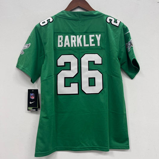 Saquon Barkley YOUTH Philadelphia Eagles Official NFL Nike Jersey