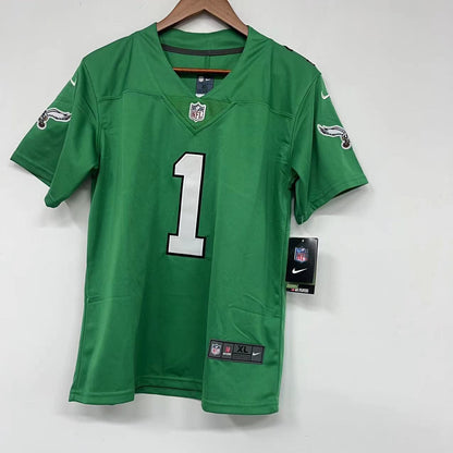Jalen Hurts YOUTH Philadelphia Eagles NIKE Kelly Green Jersey