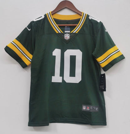 Jordan Love YOUTH KIDS Green Bay Packers Official NFL Jersey