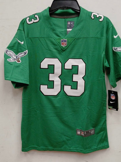 Cooper DeJean YOUTH Philadelphia Eagles Official Jersey Nike Kelly Green