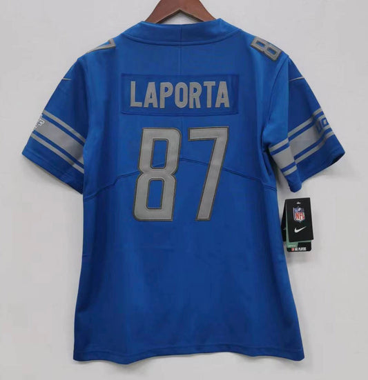 Sam LaPorta YOUTH KIDS Detroit Lions Official NFL Jersey Nike