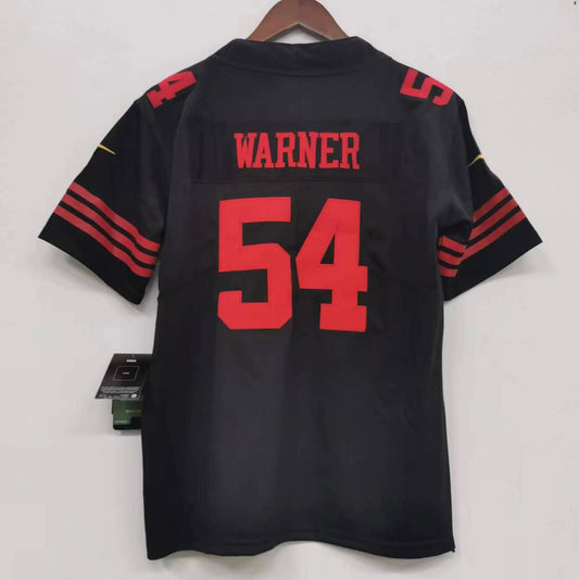 Fred Warner San Francisco 49ers Official NFL YOUTH KIDS Jersey