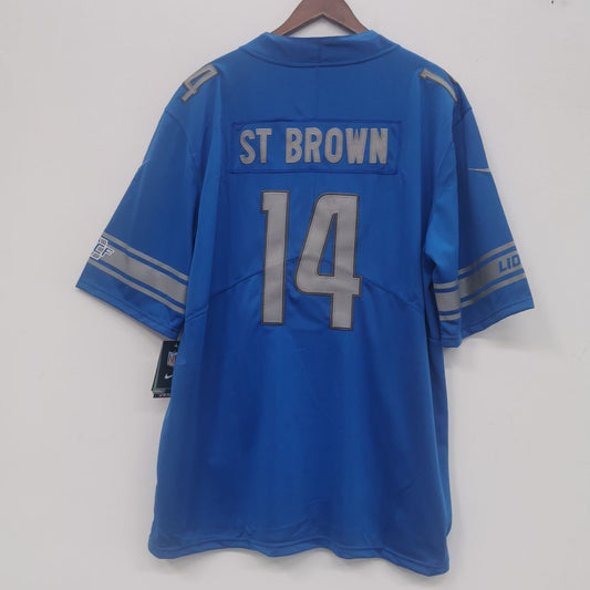 Amon-Ra St Brown YOUTH KIDS Detroit Lions Official NFL youth Jersey