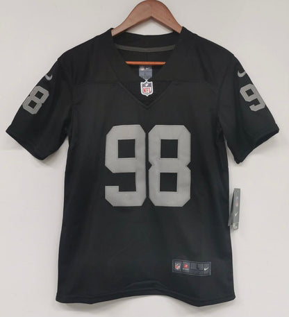 Maxx Crosby YOUTH KIDS Las Vegas Raiders Official NFL Nike Jersey