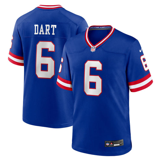 Jaxson Dart New York Giants YOUTH KIDS Official NFL Nike alternate Jersey