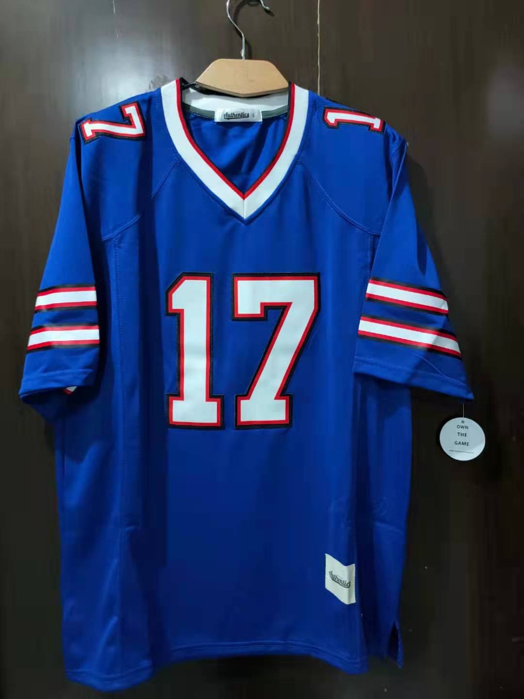 Josh Allen BLUE YOUTH Buffalo Bills Jersey Classic Authentics