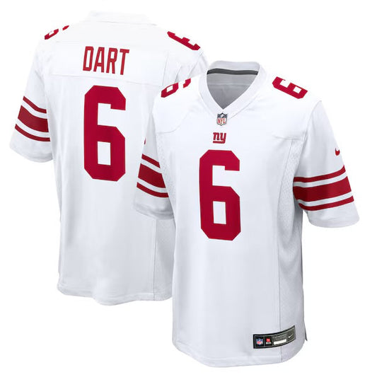 Jaxson Dart New York Giants YOUTH KIDS Official NFL Jersey NIKE white