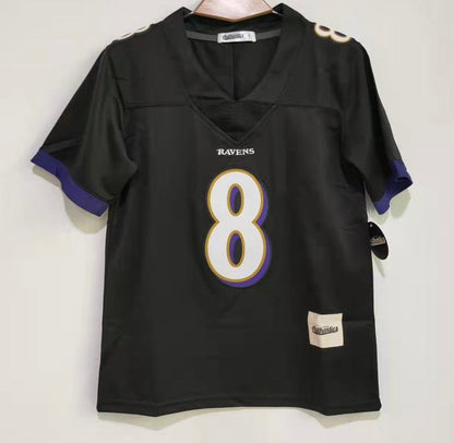 Lamar Jackson Baltimore Ravens YOUTH Jersey Classic Authentics black