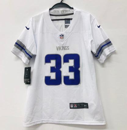 Aaron Jones YOUTH KIDS Minnesota Vikings Official NFL Jersey white