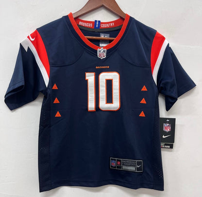 Bo Nix YOUTH KIDS Denver Broncos Official NFL NIKE Jersey