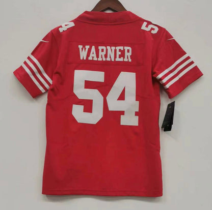 Fred Warner YOUTH/KIDS San Francisco 49ers Official NFL NIKE Jersey