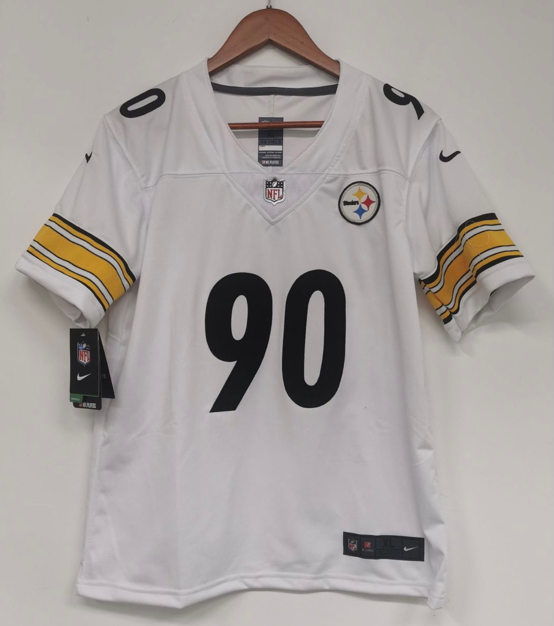 T.J. Watt YOUTH Pittsburgh Steelers Jersey Nike White