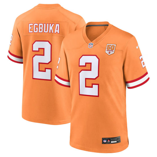 Emeka Egbuka Tampa Bay Buccaneers YOUTH KIDS Official Nike Retro Jersey