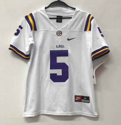 Jayden Daniels LSU Tigers YOUTH Kids Jersey white