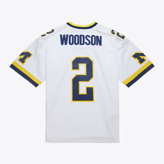Charles Woodson YOUTH KIDS Michigan Wolverines Official NCAA Mitchell & Ness Jersey