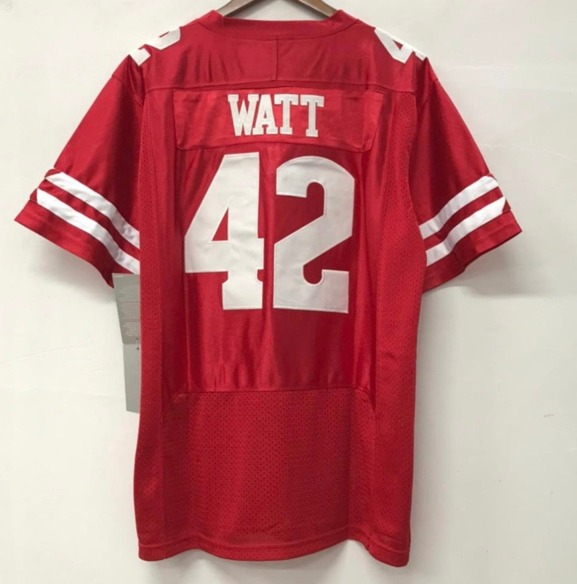 T.J. Watt YOUTH KIDS Wisconsin Badgers Official NCAA Jersey