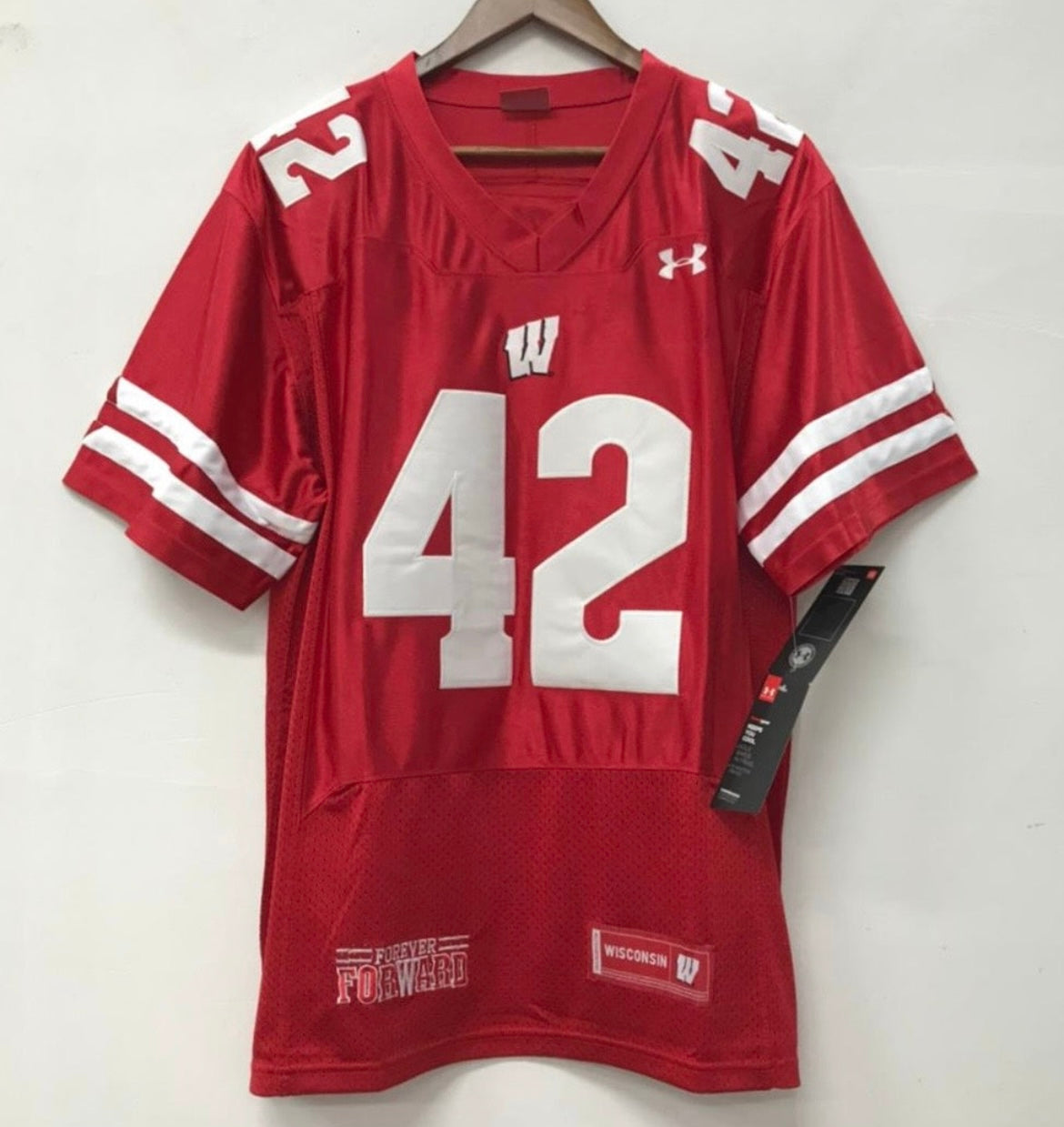 T.J. Watt YOUTH KIDS Wisconsin Badgers Official NCAA Jersey