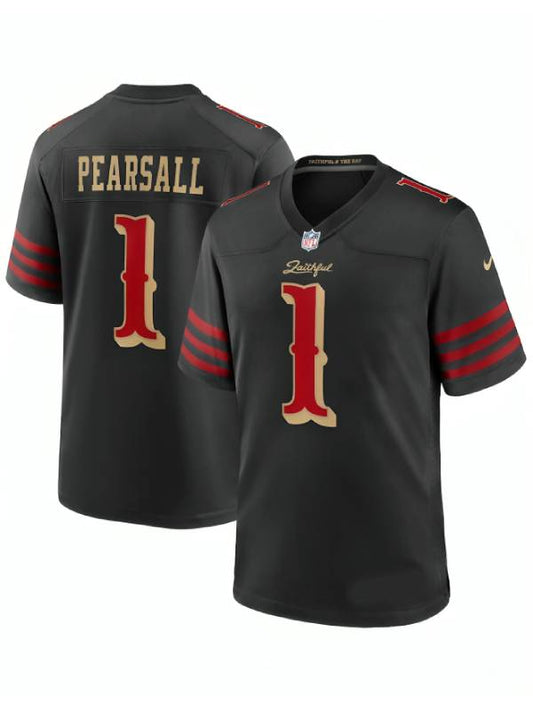 Ricky Pearsall San Francisco 49ers YOUTH KIDS Official NFL 2025 Rivalries Collection Nike Jersey