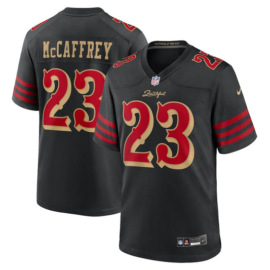 Christian McCaffrey San Francisco 49ers YOUTH KIDS Official NFL Nike 2025 Rivalries Collection Jersey