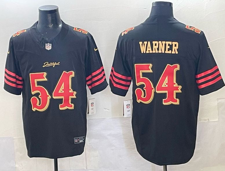 Fred Warner YOUTH/KIDS San Francisco 49ers Official NFL NIKE 2025 Rivalry Jersey