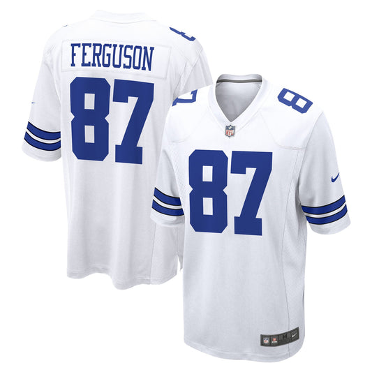 Jake Ferguson YOUTH KIDS Dallas Cowboys Official NFL Jersey white