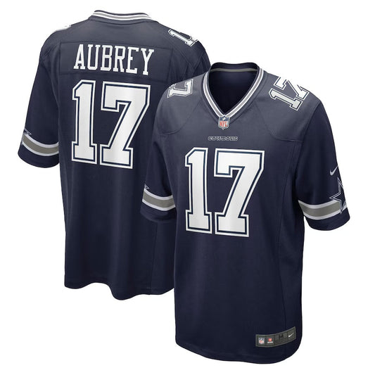 Brandon Aubrey YOUTH KIDS Dallas Cowboys Official NFL Jersey Navy blue