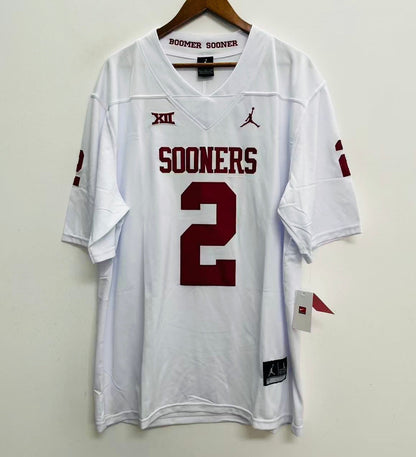 CeeDee Lamb Oklahoma Sooners Official NCAA YOUTH KIDS Jersey white