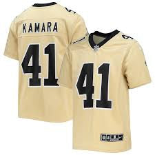 Alvin Kamara YOUTH KIDS New Orleans Saints Official NFL Nike Jersey