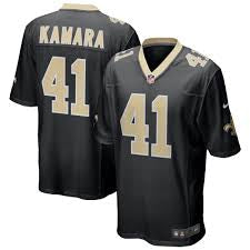 Alvin Kamara YOUTH KIDS New Orleans Saints Official NFL Nike Jersey black