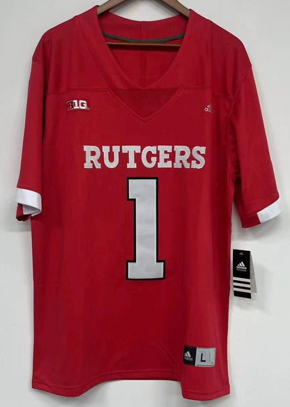 Isiah Pacheco YOUTH KIDS Rutgers Scarlet Knights Official NCAA Adidas Jersey