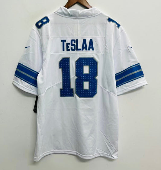 Isaac TeSlaa YOUTH KIDS Detroit Lions Official NFL Nike Jersey White