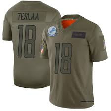 Isaac TeSlaa YOUTH KIDS Detroit Lions Official NFL Nike Salute to Service Jersey