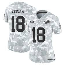 Isaac TeSlaa YOUTH KIDS Detroit Lions Official NFL Nike Salute to Service Jersey