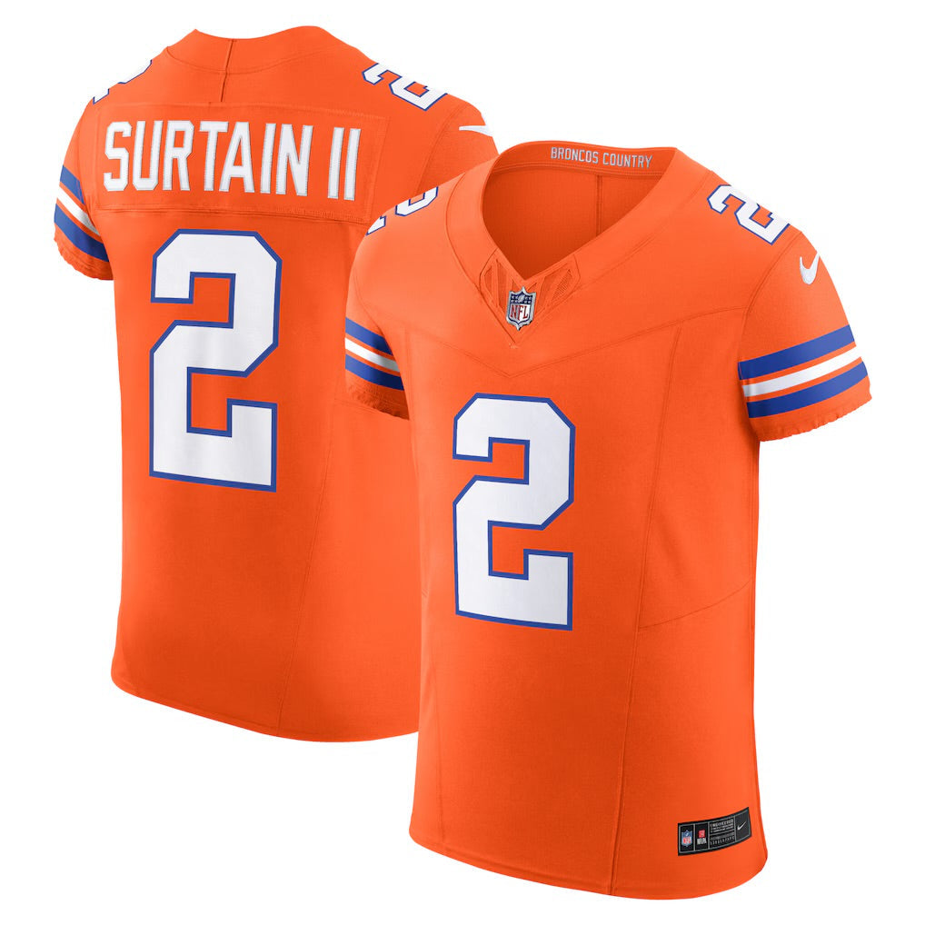 Patrick Surtain II YOUTH KIDS Denver Broncos Official NFL Nike Jersey