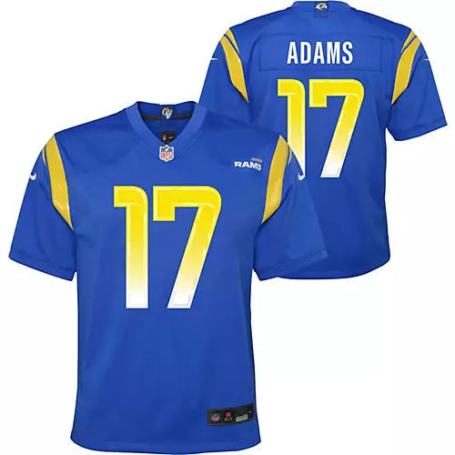 Davante Adams YOUTH KIDS Los Angeles Rams Official NFL Jersey blue