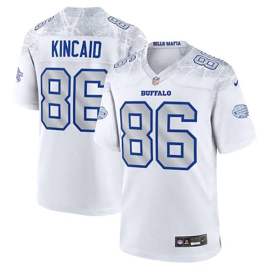 Dalton Kincaid YOUTH KIDS Buffalo Bills Official NFL 2025 Rivalry Nike Jersey