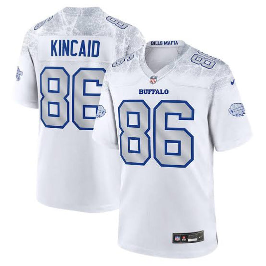 Dalton Kincaid YOUTH KIDS Buffalo Bills Official NFL 2025 Rivalry Nike Jersey