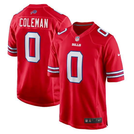 Keon Coleman YOUTH KIDS Buffalo Bills Official NFL Nike Jersey Red