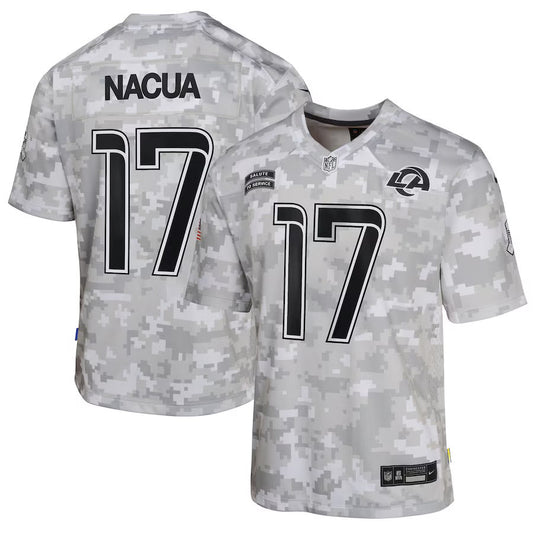 Puka Nacua YOUTH KIDS Los Angeles Rams Official NFL Jersey