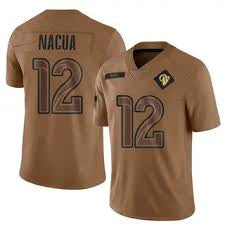 Puka Nacua #12 YOUTH KIDS Los Angeles Rams Official NFL Jersey