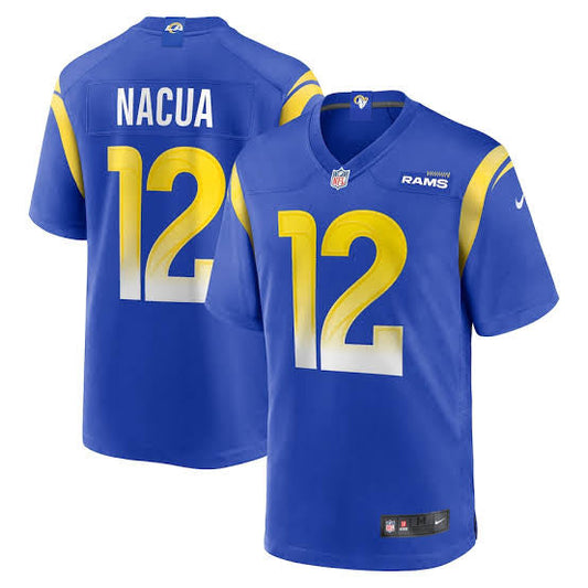 Puka Nacua #12 YOUTH KIDS Los Angeles Rams Official NFL Jersey