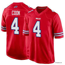 James Cook Buffalo Bills YOUTH KIDS Official NFL Nike Jersey red
