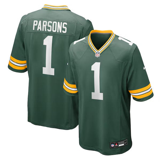 Micah Parsons YOUTH KIDS Green Bay Packers Official NFL Jersey Green