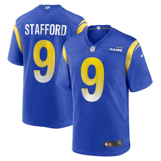 Matthew Stafford YOUTH KIDS Los Angeles Rams Official NFL Jersey blue