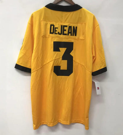 Cooper DeJean YOUTH KIDS Iowa Hawkeyes Official NCAA Nike Jersey yellow