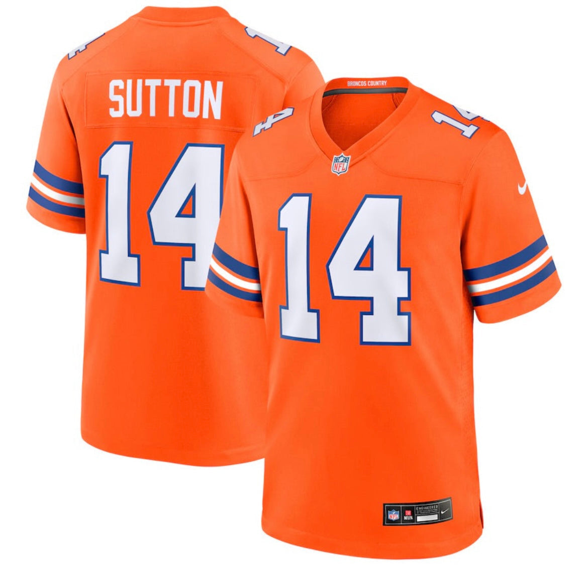 Courtland Sutton YOUTH KIDS Denver Broncos Official NFL Nike retro Jersey