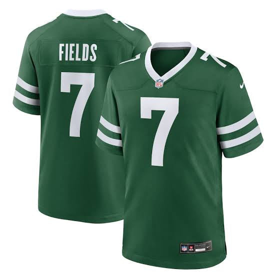 Justin Fields YOUTH KIDS New York Jets Official NFL Nike Jersey green