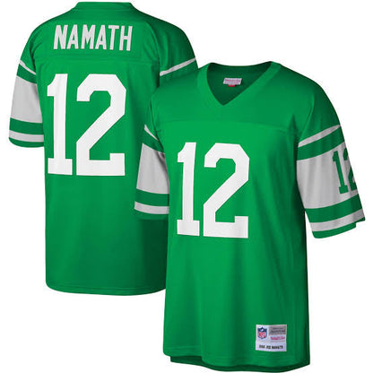 Joe Namath YOUTH KIDS New York Jets Official NFL Mitchell & Ness Jersey Green